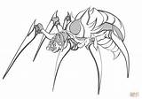Spider Coloring Pages sketch template