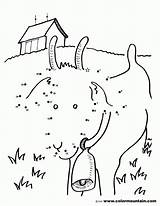 Coloring Goat Dot Activity Billy Printout Create Coloringhome Popular sketch template