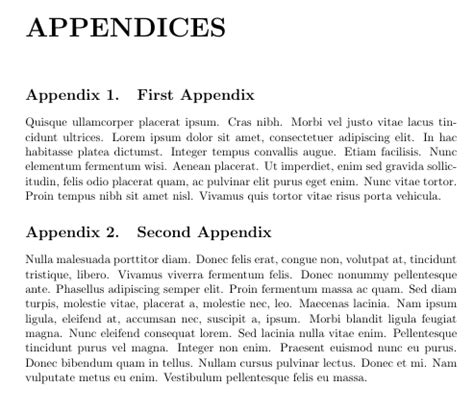 write  appendix   write  appendix simple easy steps