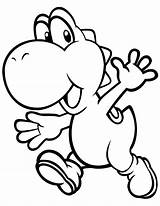 Yoshi Coloring Mario Pages Characters Baby Nintendo Colouring Brothers Printable Super Print Drawing Bros Sml Color Clipart Sheets Website Colorear sketch template