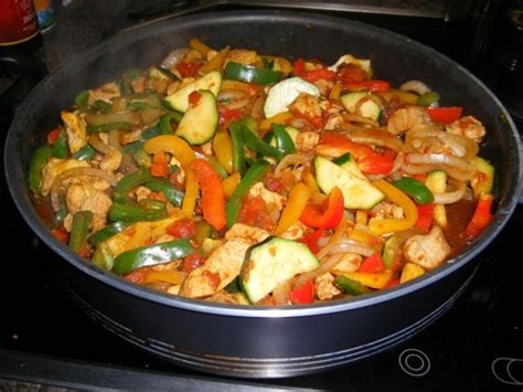 putenbrust gemuese pfanne rezept mit bild kochbarde