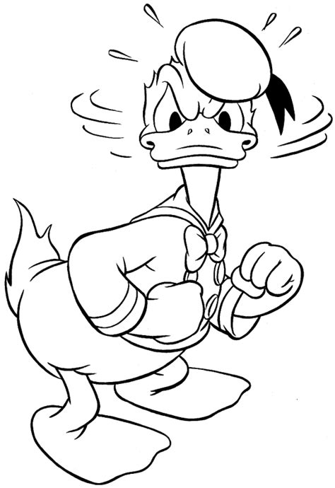 donald duck coloring pages coloringpagescom