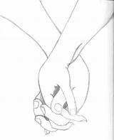 Holding Hands Drawing Couples Couple Stuff Hand Anime Drawings Draw Easy Getdrawings Things Hold Peafowl sketch template