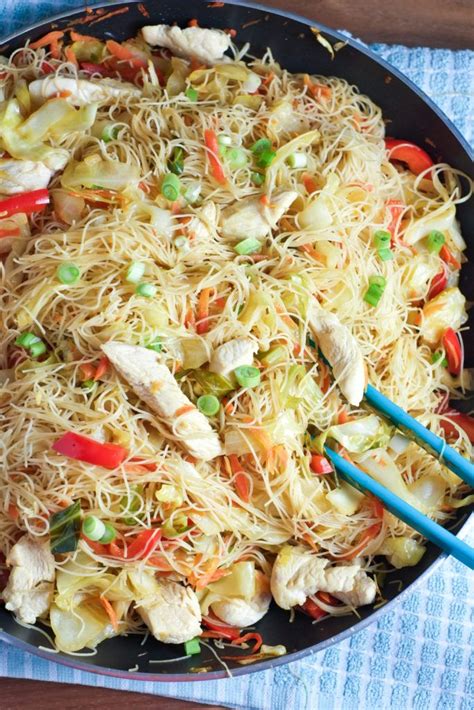 easy pancit noodles  veggies recipe pancit recipe pancit