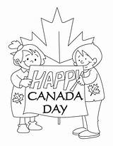 Canada Coloring Pages Kids Happy Sign Flag Childrens Make National Hopes High Sheets Memorable Couple Making Create Two Colouring Kidsplaycolor sketch template