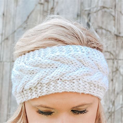 cable knit headbands  colors knitted headband knit headband