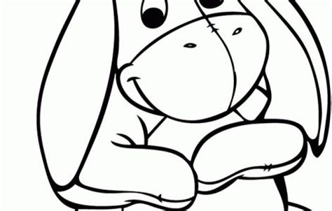 baby eeyore coloring pages imagui