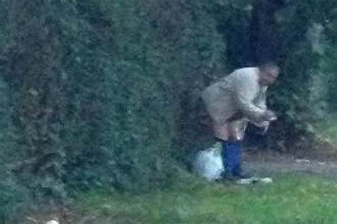 man takes poo at cemetery in front of grieving families daily star