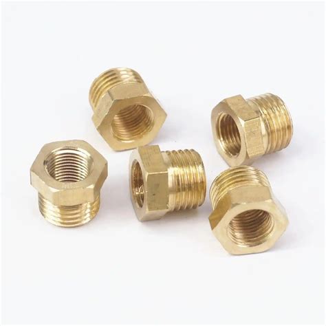 1 8 1 4 3 8 1 2 Npt Female To Male Bsp Brass Pipe Fitting Connector