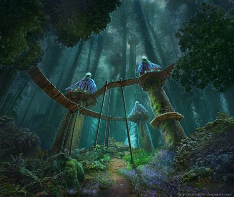 fairy forest  noldofinve  deviantart