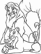Coloring Pages Lion Simba King Mufasa Sarabi Disney Family Printable Print Sheets Princess Unite Megara sketch template