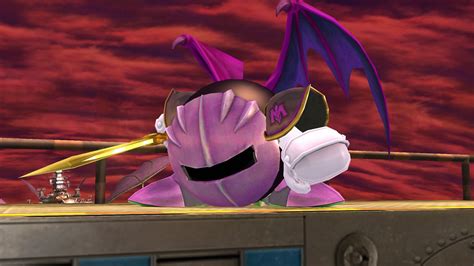 Kirby S Adventure Meta Knight Super Smash Bros For Wii U