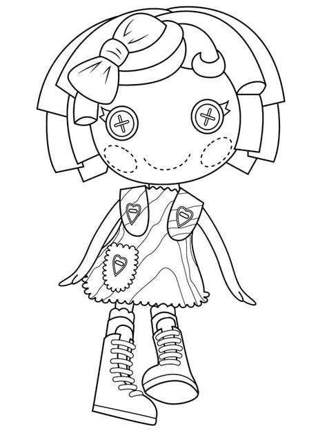 lalaloopsy coloring pages  printable coloring pages  kids