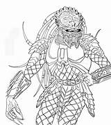 Predator Pages Coloring Alien Deviantart Yin Fanart Trippy Top Sketch Template sketch template
