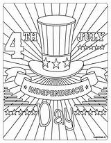 Uncle Independence Sombrero Declaration Sunburst Makeitgrateful sketch template