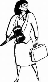 Gavel Government Woman Coloring sketch template