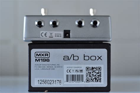 mxr  ab box image  audiofanzine