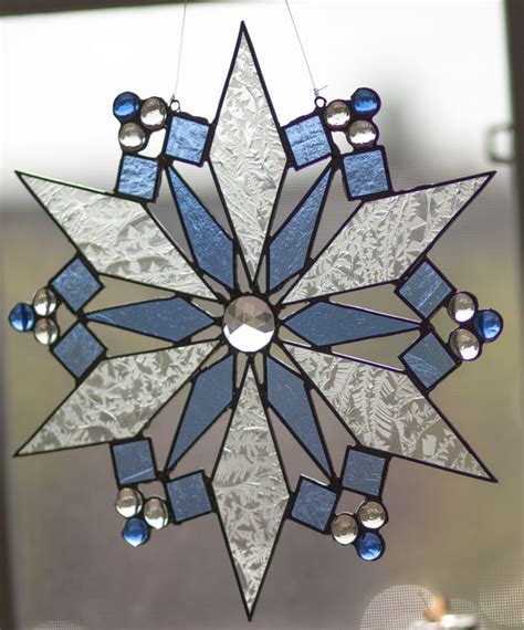 printable stained glass snowflake patterns printable templates