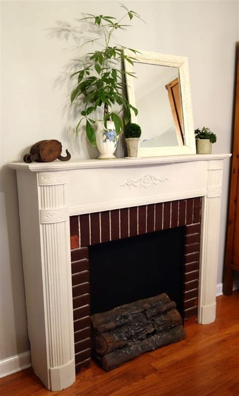 items similar to antique handmade faux fireplace electric lit logs