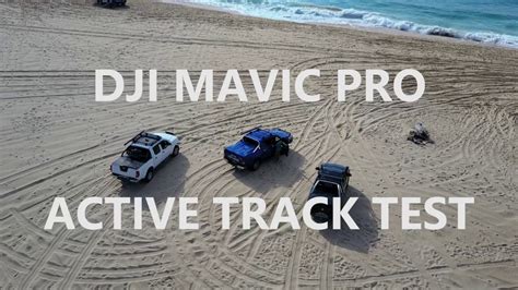 dji mavic pro drone active track follow  test wd
