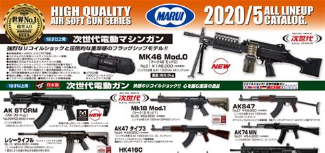 Tokyo Marui Updated All Lineup Catalog 2020 Airsoft Rumors