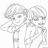 Adrien Coloring Pages Agreste Dupain Cheng Printable sketch template