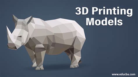 3d Printing Models Creating Different 3d Models Using
