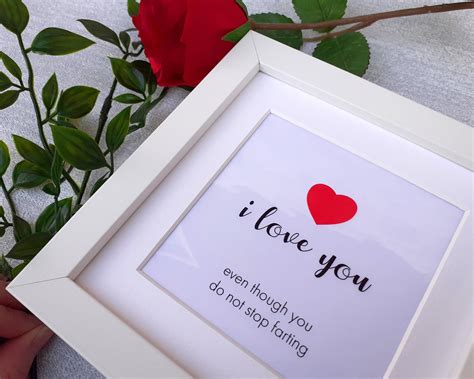 love  gift valentines gift personlised love quote etsy