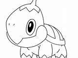 Coloring Chimchar Pokemon Pages Kids Turtwig Getcolorings Getdrawings sketch template