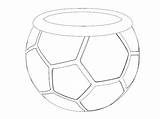 Coloring Cup Soccer Ball Wecoloringpage sketch template