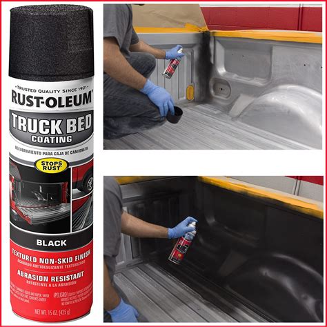 black truck bed liner trailer coating spray protection automotive paint