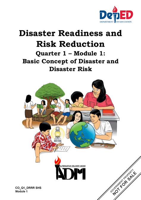 disaster readiness  risk reduction module  basic concept