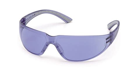 Pyramex Cortez Safety Glasses Purple Haze Lens Gray Temples Frame