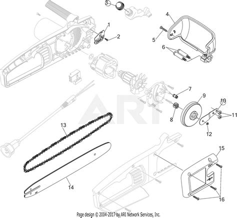 Remington Electric Chainsaw Parts Diagram Ekerekizul
