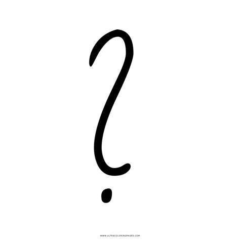 question mark coloring page ultra coloring pages