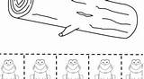 Frogs Speckled Five sketch template