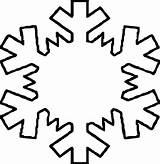 Snowflake Wecoloringpage sketch template