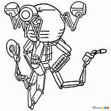 Handy Mr Fallout Draw Codsworth Robots Webmaster автором обновлено July Drawdoo sketch template