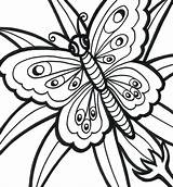 Simple Bestcoloringpagesforkids Getdrawings Coloring4free Dementia Vlinder Borboletas Butterflies sketch template