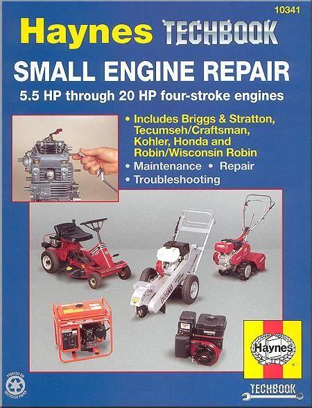 small engine repair manual  hp  hp  stroke haynes
