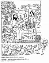 Puzzles Algoagemeenskapskerk Prente Aktiwiteite Bibel Bybel Mazes Christian Sohn Miracles Verlorene Sermon Roete Webtuiste Mungfali sketch template