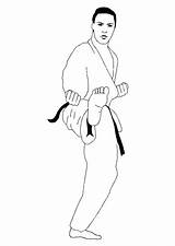 Karate Judo Kleurplaat Kleurplaten Colorear Sportivo Mewarnai Malvorlage Ausmalbild Sporten Hugolescargot Kolorowanki Coloriages Websincloud Printen Gify Bergerak Attivita Animierte Gifs sketch template