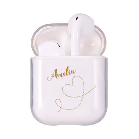 customized airpod cases  girls flying hearts airpods pro etsy