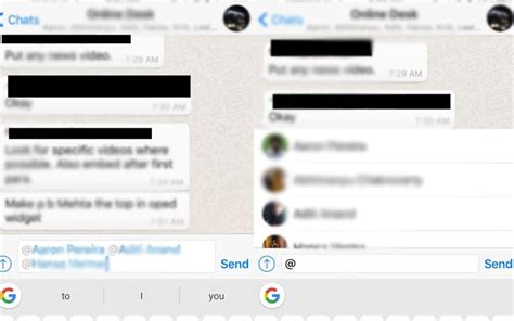 whatsapp adds ‘mentions to groups notifications to appear even on
