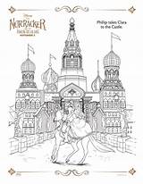 Nutcracker Realms Four Coloring Pages Printables Trailer sketch template