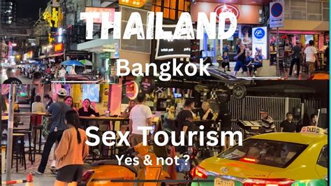 Thailand Sex Tourism Yes Or Not Bangkok Nightlife Red Light District