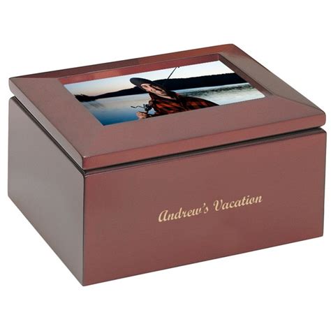 personalized keepsake box  picture frame