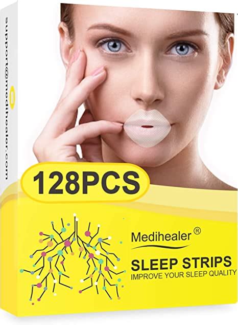 128pcs mouth strips for sleeping advanced mouth tape for