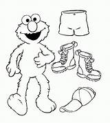 Coloring Elmo Pages Printable Library Clipart Baseball sketch template