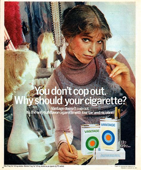 1971 Cigarette Ad Small Flashbak